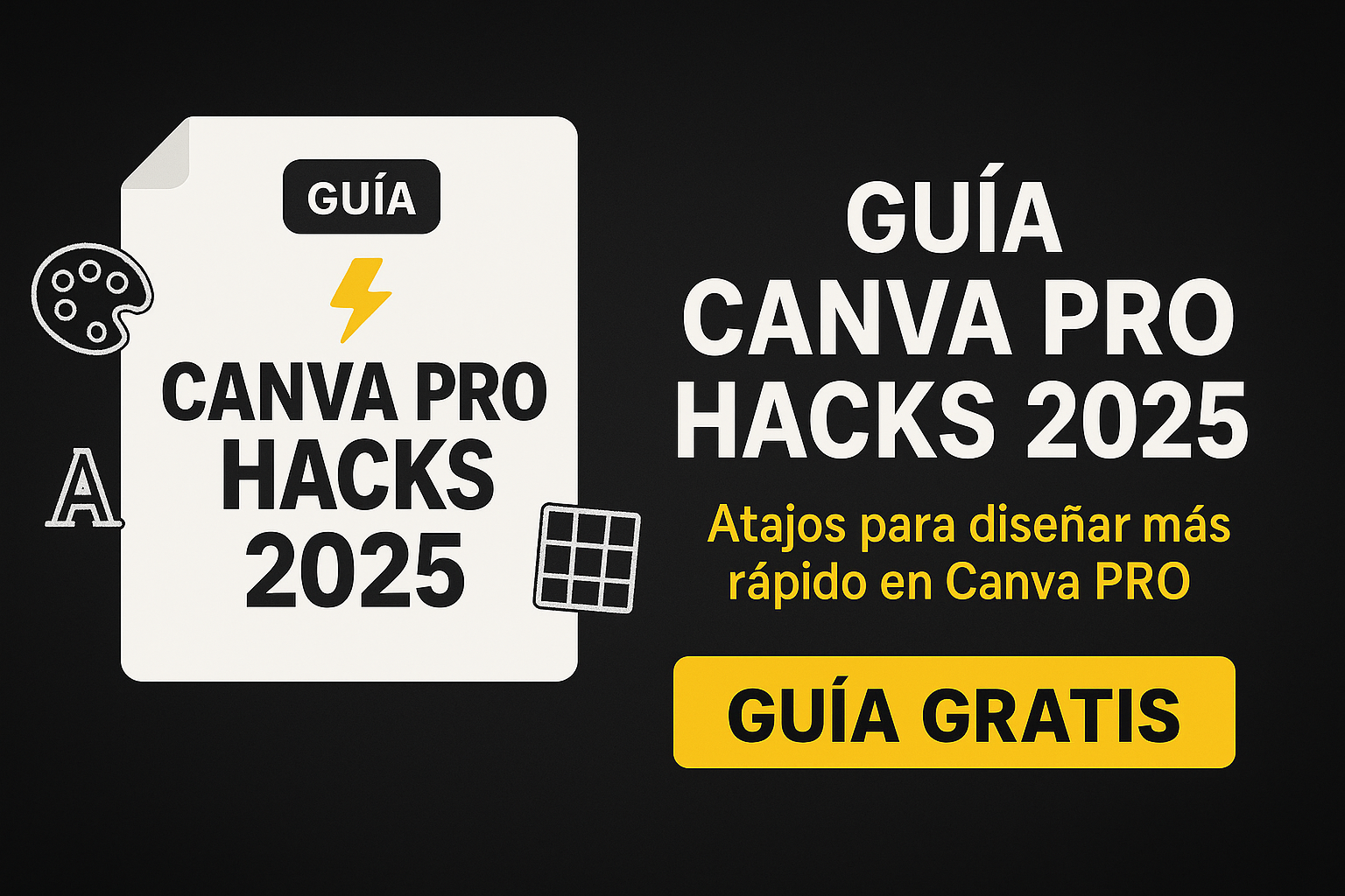 Guía Canva Pro Hacks 2025