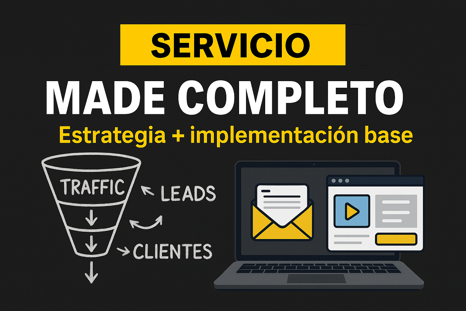 Servicio MADE completo (estrategia + implementación)